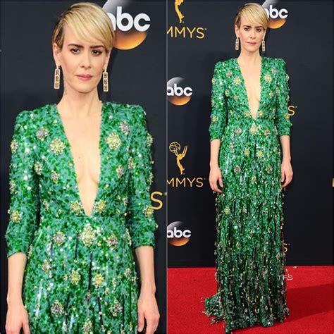 sarah paulson green prada